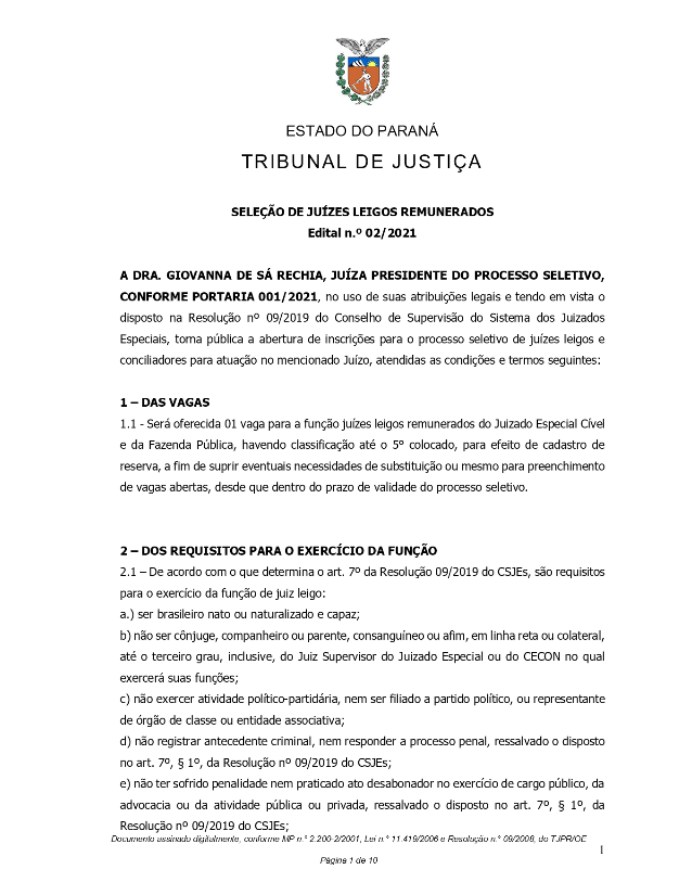 Disponibilizado em 02/06/2021