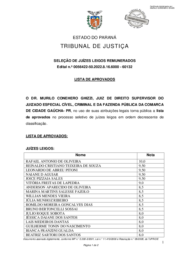 Disponibilizado em 29/06/2022